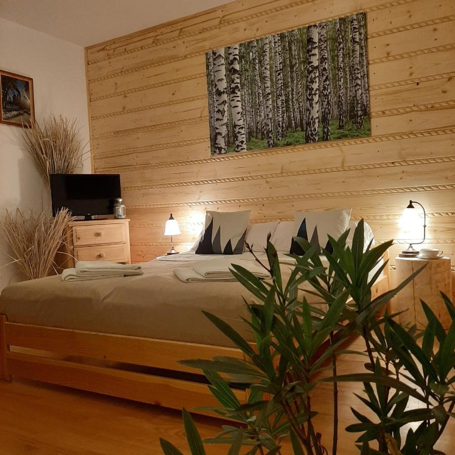 Willa Male Alpy 300 M Od Kompleksow Narciarskich Krynica-Zdrój Exteriör bild